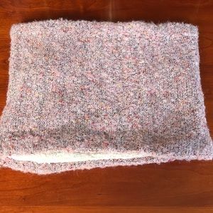 * Soft Mauve/Orange Speckled Like Circle Scarf :)